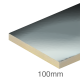 100mm EcoTherm Eco-Fix Flat Roof PIR Insulation Board - 1200mm x 2400mm - pack of 3