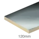 120mm EcoTherm Eco-Fix Flat Roof PIR Insulation Board - 1200mm x 2400mm - pack of 2 120mm EcoTherm Eco-Fix Flat Roof PIR Insulation Board - 1200mm x 2400mm - pack of 2