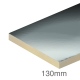 130mm EcoTherm Eco-Fix Flat Roof PIR Insulation Board - 1200mm x 2400mm - pack of 2