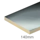 140mm EcoTherm Eco-Fix Flat Roof PIR Insulation Board - 1200mm x 2400mm - pack of 2