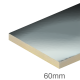 60mm EcoTherm Eco-Fix Flat Roof PIR Insulation Board - 1200mm x 2400mm - pack of 5
