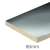 80mm EcoTherm Eco-Fix Flat Roof PIR Insulation Board - 1200mm x 2400mm - pack of 4