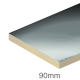 90mm EcoTherm Eco-Fix Flat Roof PIR Insulation Board - 1200mm x 2400mm - pack of 3