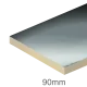 90mm EcoTherm Eco-Fix Flat Roof PIR Insulation Board - 1200mm x 2400mm - pack of 3 90mm EcoTherm Eco-Fix Flat Roof PIR Insulation Board - 1200mm x 2400mm - pack of 3