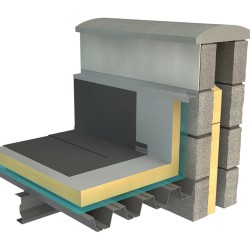 130mm EcoTherm Eco-Fix Flat Roof PIR Insulation Board - 1200mm x 2400mm - pack of 2