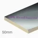50mm EcoTherm Eco-Cavity Partial Fill PIR Insulation Board - 1200mm x 450mm - pack of 10