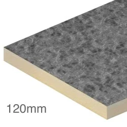 120mm EcoTherm Eco-Torch Flat Roof PIR Insulation Board - 600mm x 1200mm - pack of 4