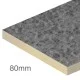 80mm EcoTherm Eco-Torch Flat Roof PIR Insulation Board - 600mm x 1200mm - pack of 4