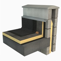 30mm EcoTherm Eco-Torch Flat Roof PIR Insulation Board - 600mm x 1200mm - pack of 10