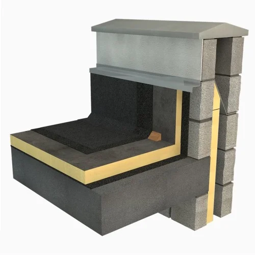 130mm EcoTherm Eco-Torch Flat Roof PIR Insulation Board - 600mm x 1200mm - pack of 3