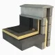 130mm EcoTherm Eco-Torch Flat Roof PIR Insulation Board - 600mm x 1200mm - pack of 3