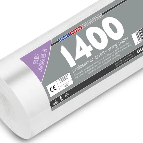 Erfurt MAV Professional Quality 1400 Grade Wall Lining Paper - 530mm x 20m roll