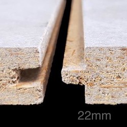 22mm Versafloor HD - Cement Bonded Particle Board Tongue and Groove - 1200mm x 600mm