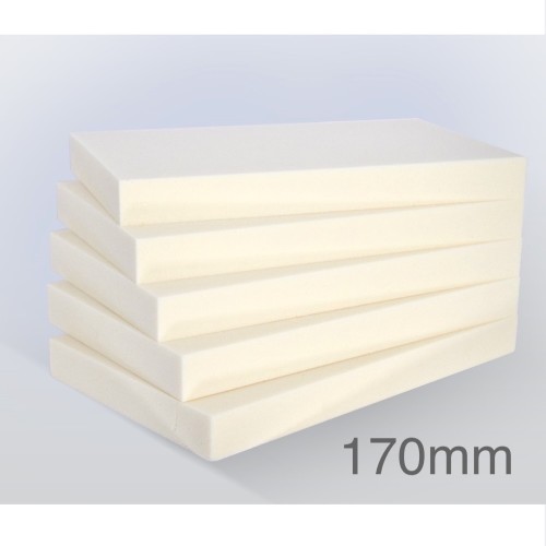 170mm PIR External Wall Insulation Board for Insulated Render - EUROPIR ETICS - 600mm x 1000mm