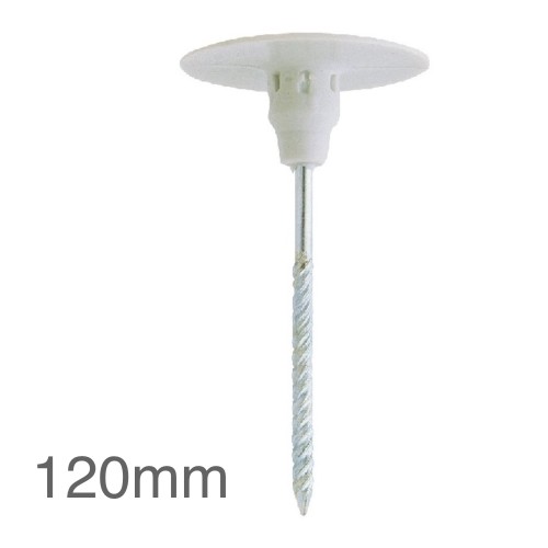 120mm CTP Insulation Panel Fixings (pack of 100). 120mm CTP Insulation Panel Fixings (pack of 100).