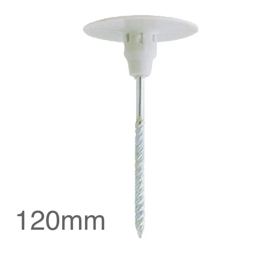 120mm CTP Insulation Panel Fixings (pack of 100). 120mm CTP Insulation Panel Fixings (pack of 100).
