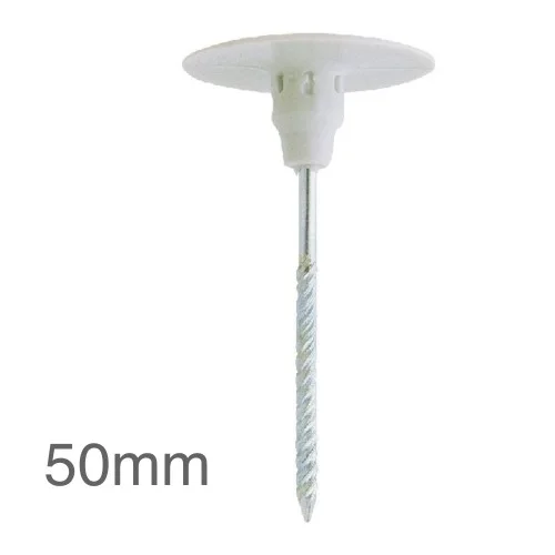 50mm CTP Insulation Panel Fixings (pack of 300) 50mm CTP Insulation Panel Fixings (pack of 300)