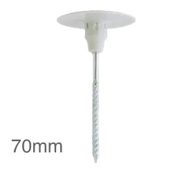 70mm CTP Insulation Panel Fixings (pack of 100).