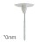 70mm CTP Insulation Panel Fixings (pack of 100).
