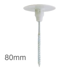 80mm CTP Insulation Panel Fixings (pack of 100). 80mm CTP Insulation Panel Fixings (pack of 100).