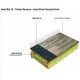 12mm Hush Mat 12 - Acoustic Rubber Floor Mat - 1000mm x 1250mm