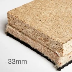 33mm Hush Panel CEM 33 - High-Performance Acoustic Flooring Panel - 600mm x1200mm