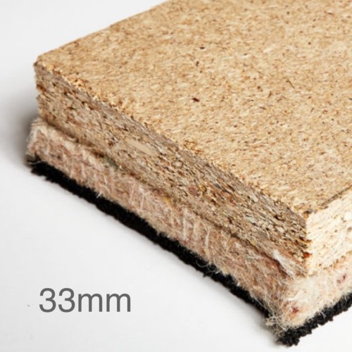 33mm Hush Panel CEM 33 - High-Performance Acoustic Flooring Panel - 600mm x1200mm 33mm Hush Panel CEM 33 - High-Performance Acoustic Flooring Panel - 600mm x1200mm