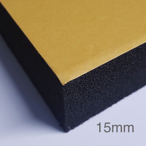 15mm Hush Class 0 Acoustic Foam - 2000mm x 1200mm 15mm Hush Class 0 Acoustic Foam - 2000mm x 1200mm