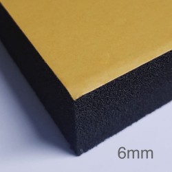 6mm Hush Class 0 Acoustic Foam - 2000mm x 1000mm