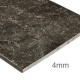 4mm Hush Barrier Mat Rubber Underlay 1200mm x 2000mm roll
