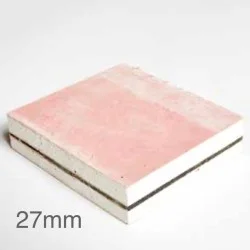 27mm Hush Wall Board - Acoustic Plasterboard - 1800mm x 900mm