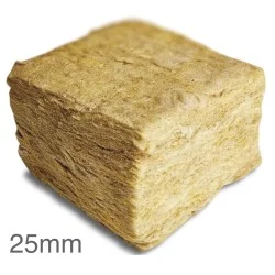25mm Hush Slab Sound Absorber - Acoustic Mineral Wool Insulation - 600mm x1200mm - pack of 20