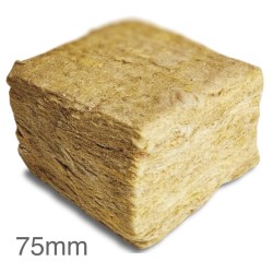 75mm Hush Slab Sound Absorber - Acoustic Mineral Wool Insulation - 600mm x1200mm - pack of 6 75mm Hush Slab Sound Absorber - Acoustic Mineral Wool Insulation - 600mm x1200mm - pack of 6