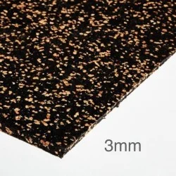 3mm Hush Underlay For Vinyl Flooring - 1m x 20m roll