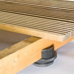 Hush Decking Cradles - Timber Batten Support - 90mm x 55mm high - Pack of 90