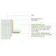 6mm x 100mm Hush-RD Flanking Strip - 100m roll 6mm x 100mm Hush-RD Flanking Strip - 100m roll