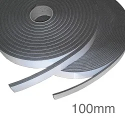 Isocheck Acoustic Isolation Strip 100mm x 10mm x 10m.