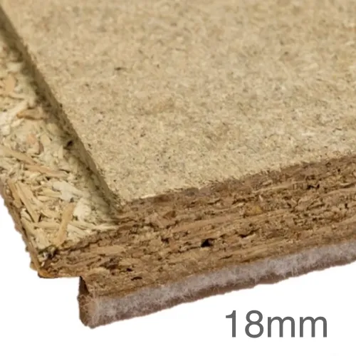 18mm Isocheck 18T Timber Floor Acoustic Overlay Board - 2400mm x 600mm 18mm Isocheck 18T Timber Floor Acoustic Overlay Board - 2400mm x 600mm