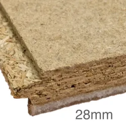 28mm Isocheck 28T Timber Floor Acoustic Overlay Board - 2400mm x 600mm