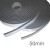 Isocheck Acoustic Isolation Strip 50mm x 10mm x 10m.