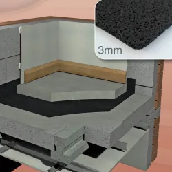 3mm Isocheck Re-Mat Base 3 Acoustic Screed Underlay