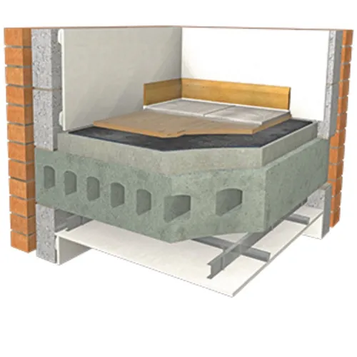6mm Isocheck Resmat 6 - Acoustic Under Board Mat for Concrete and Timber floors