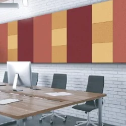 40mm Isocheck ReVerb Wall Panel - 1200mm x 900mm - Various Colours