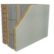 37.5mm Isocheck Isoliner Thermal Laminate Board - (25mm PIR bonded to 12.5mm Gyproc SoundBloc) - 2400mm x 1200mm 37.5mm Isocheck Isoliner Thermal Laminate Board - (25mm PIR bonded to 12.5mm Gyproc SoundBloc) - 2400mm x 1200mm