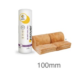 100mm Isover RD Party Wall Roll - 2 x 455mm x 6000mm