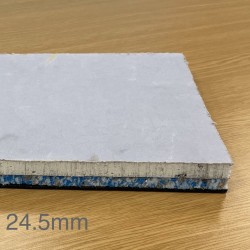 24.5mm JCW Acoustic Silent Board Eco - Acoustic Wall Liner - 1200mm x 1200mm 24.5mm JCW Acoustic Silent Board Eco - Acoustic Wall Liner - 1200mm x 1200mm