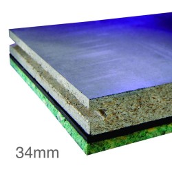 34mm JCW Acoustic Deck 34 -  Cement Particle Board based Acoustic Overlay Board 34mm JCW Acoustic Deck 34 -  Cement Particle Board based Acoustic Overlay Board