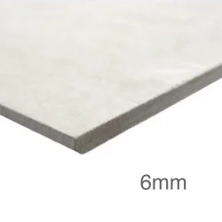 6mm JCW Fibre Cement Tile Backer Board - 1200mm x 600mm