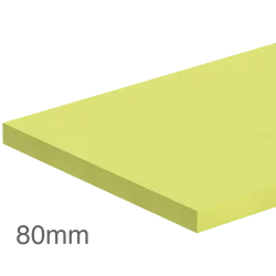 80mm Kingspan GreenGuard GG500 XPS Board (pack of 5) - Insulation for Car Park Decks, Heavy-duty Industrial, Commercial and Cold Store Floors