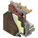 50mm Kingspan GreenGuard GG300 XPS Board (pack of 8) - Insulation for Basements, Heavy-duty Floors, Inverted Roofs